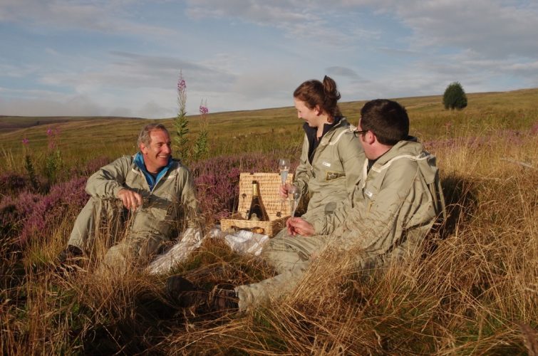 Northumberland Honey | Robson Green Walking Hadrians Wall | Northumberland Honey